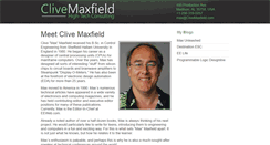 Desktop Screenshot of clivemaxfield.com